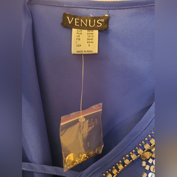 Venus blue blouse - Picture 5 of 8